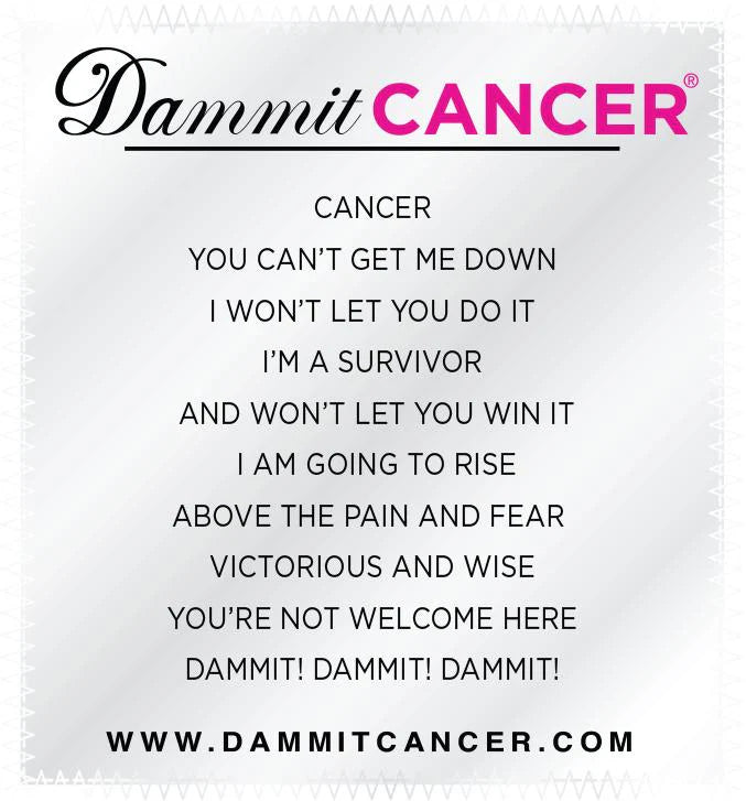 Dammit (Damn) Cancer- Doll