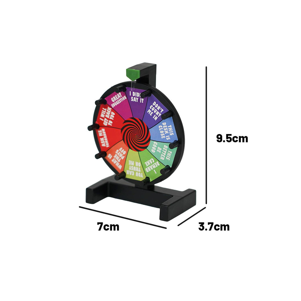 **SALE** Desktop Office Answer Wheel Funny Game- Mini Funny Gift, Novelty Toy