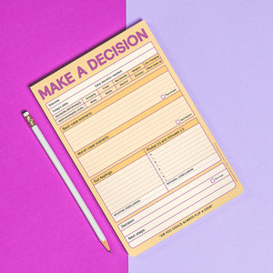 Make a Decision Pad (Pastel Version)