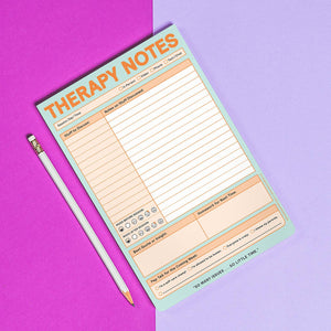 Therapy Notes Pad (Pastel Version)