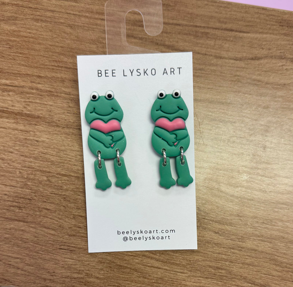 Bee Lysko Art Clay Earrings