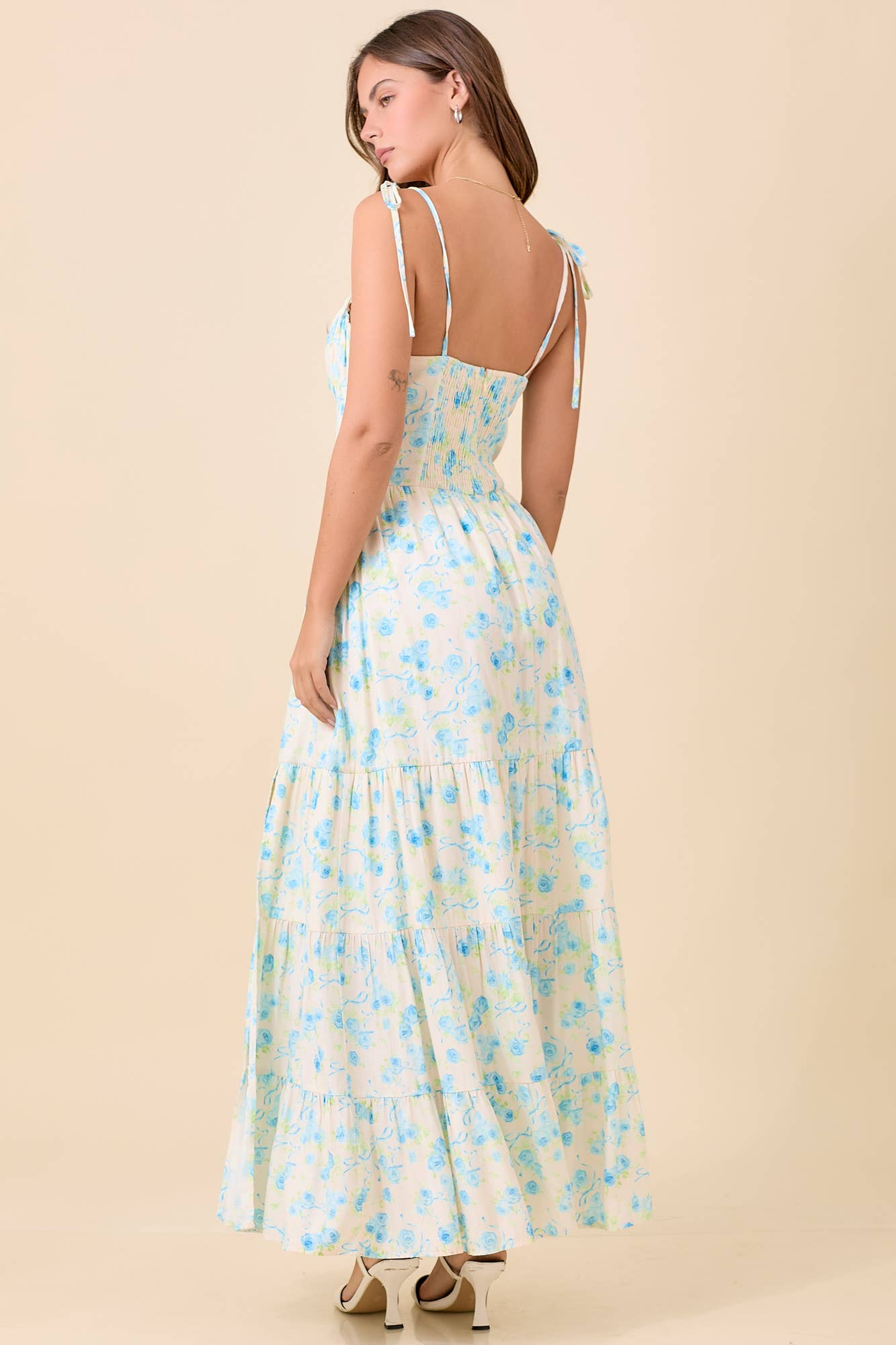 Something Blue Maxi Dress
