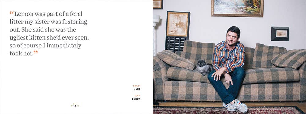 **SALE** Men With Cats: Intimate Portraits of Feline Friendship
