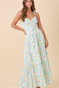 Something Blue Maxi Dress