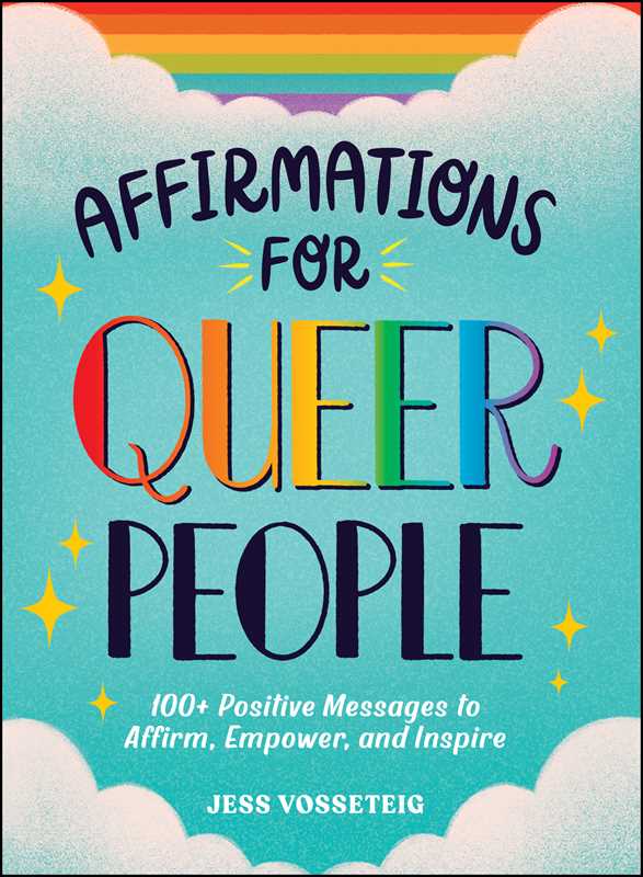 **SALE** Affirmations for Queer People by Jess Vosseteig