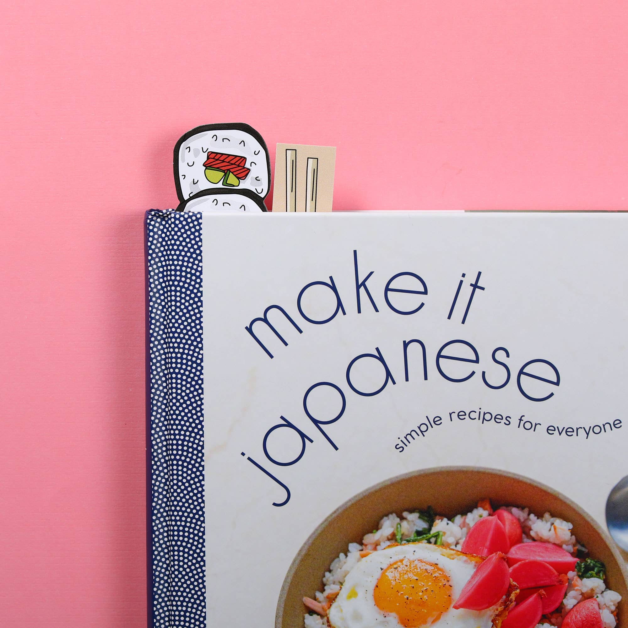 Sushi and Chopsticks Bookmarks (it's die cut!)