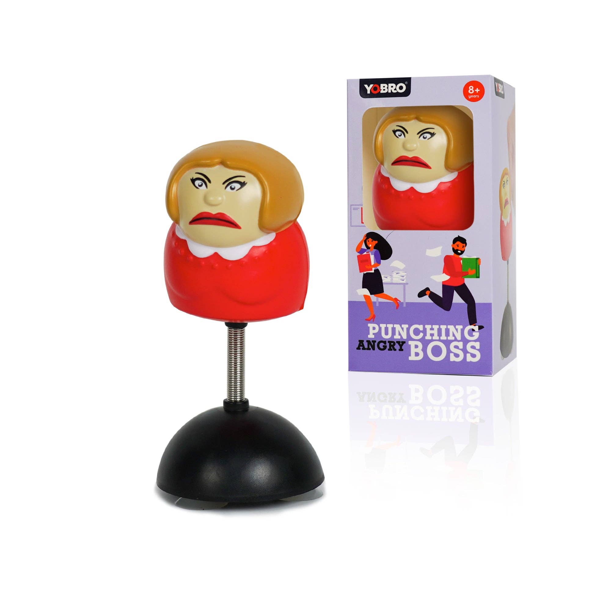 Punching Angry Boss-Stress Relief PU Ball
