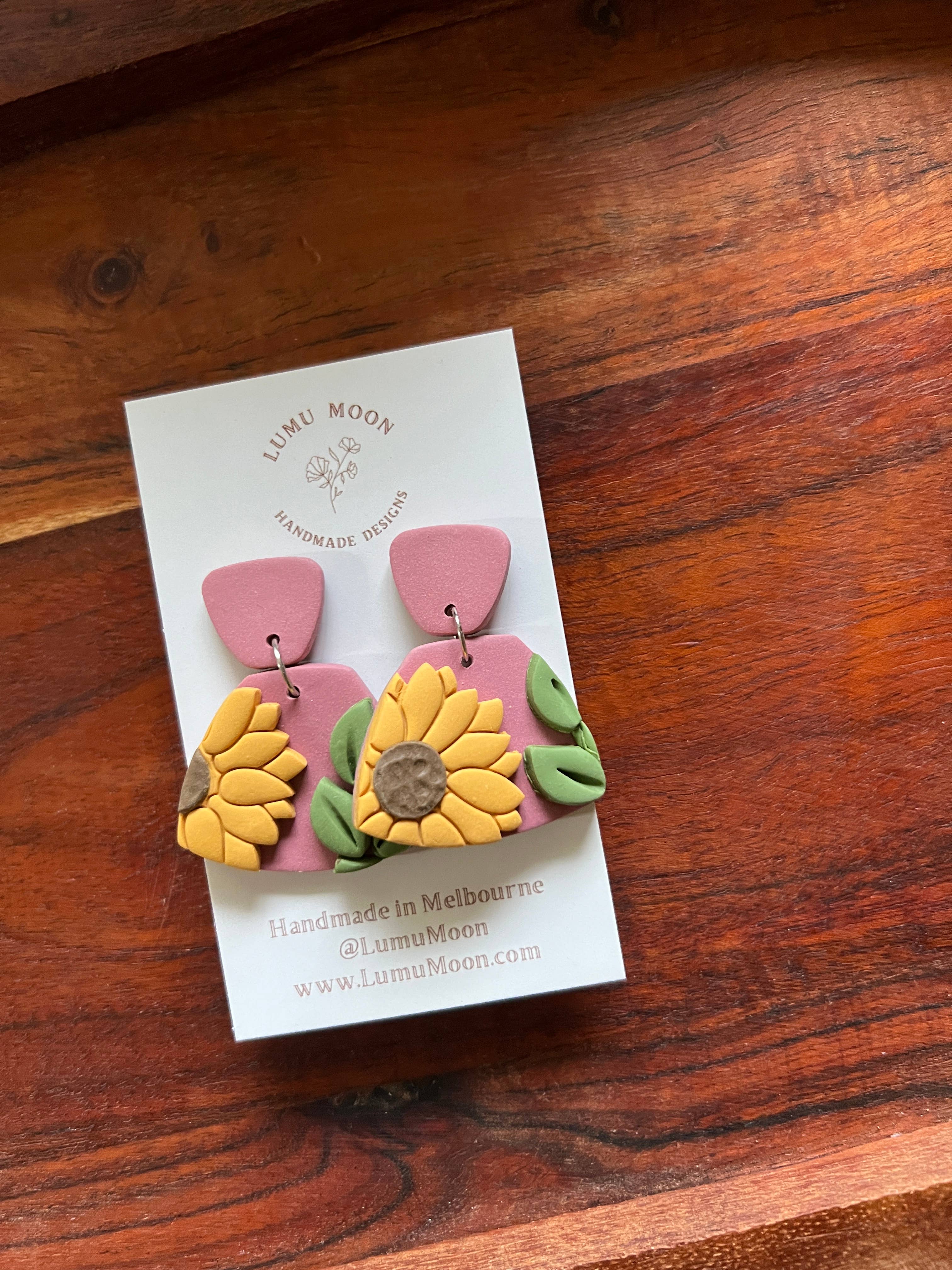 **SALE** Sunflower Sessions - Statement Earrings