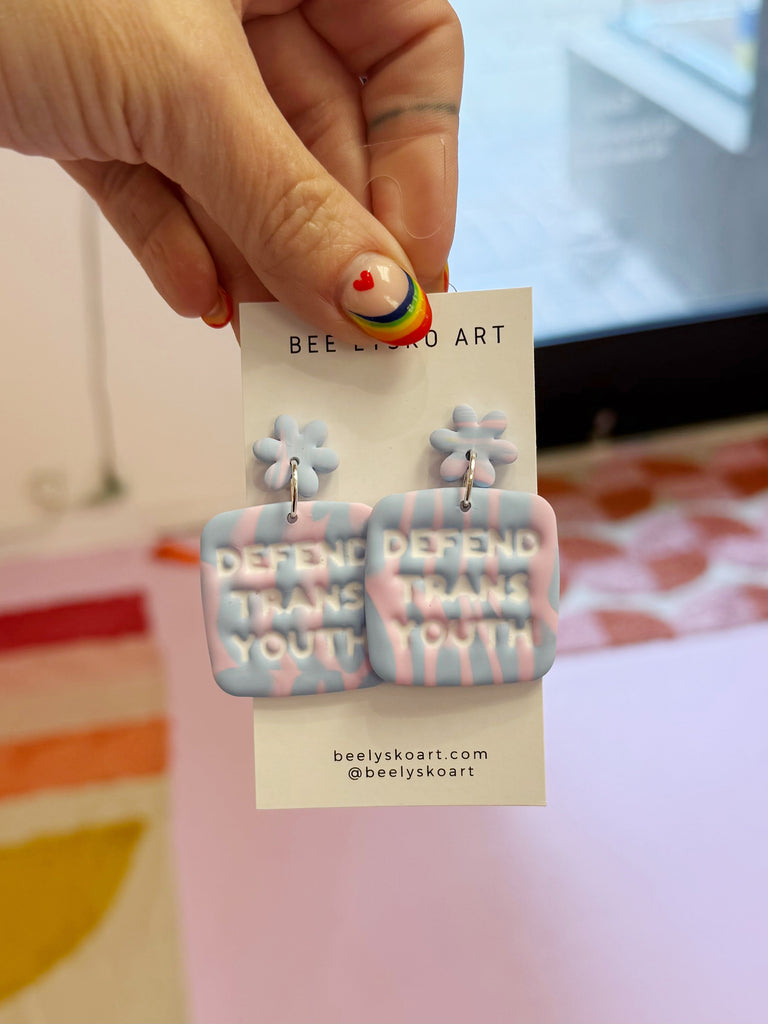 Bee Lysko Art Clay Earrings