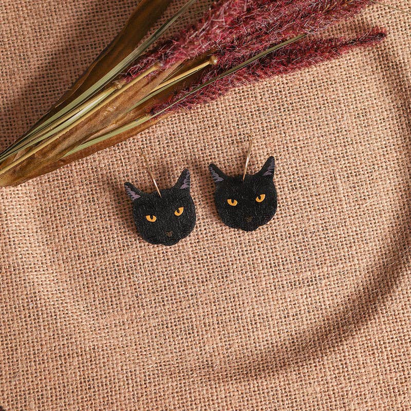 Black Cat Hoops