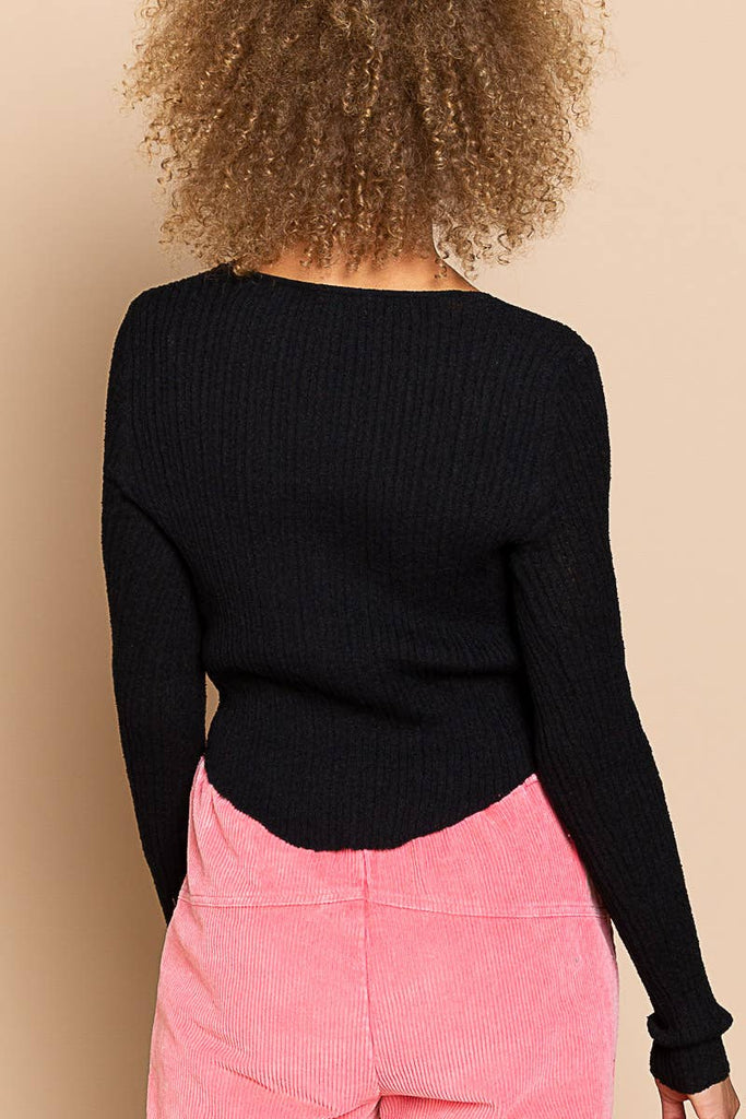 **SALE** Camille Ribbon Front Top