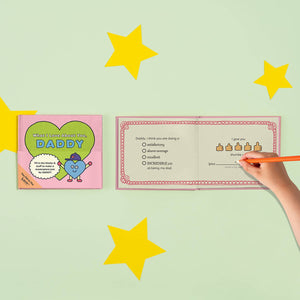 *Special Price* Daddy Fill in the Love Book for Kids