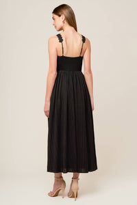 Josefina Woven Midi Dress
