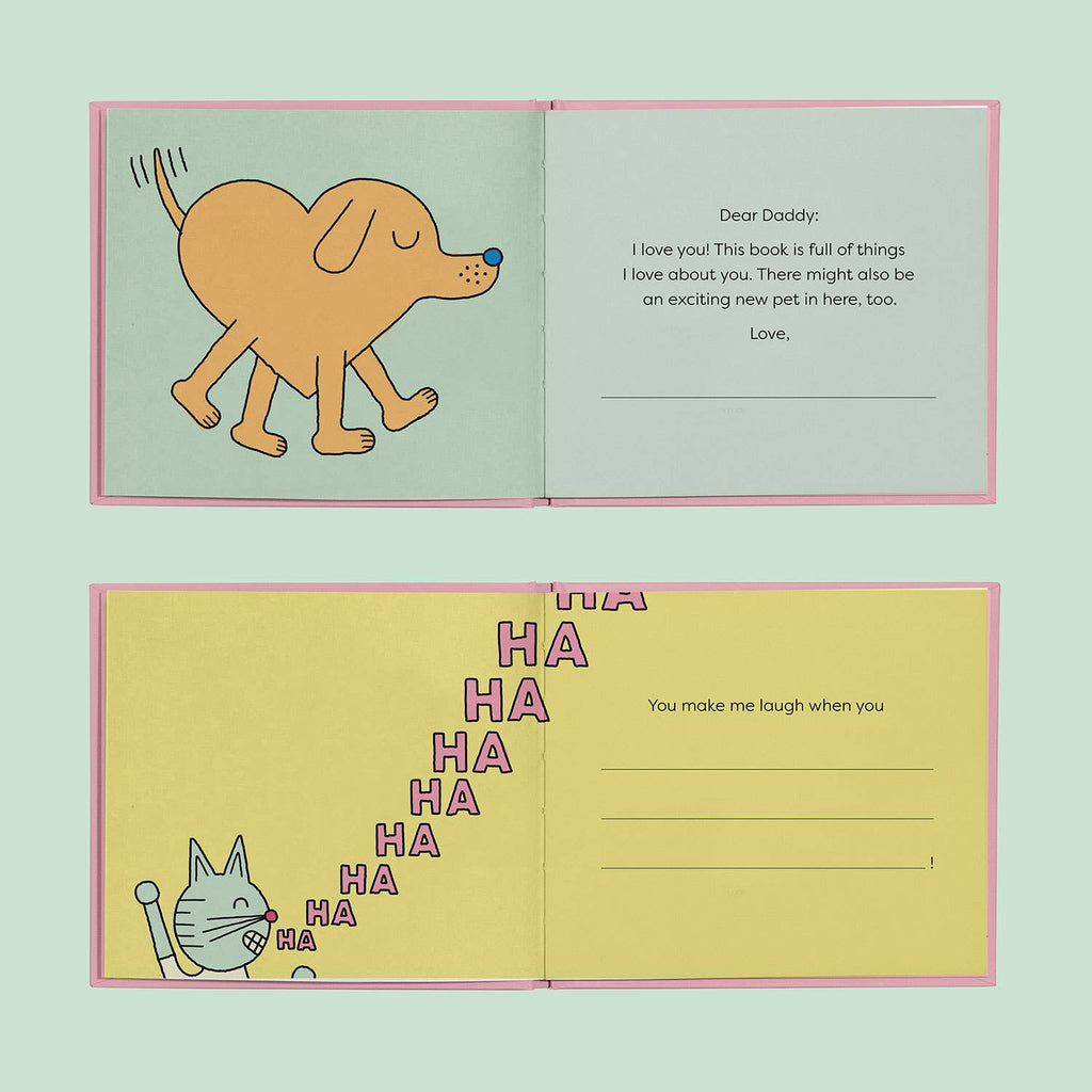 *Special Price* Daddy Fill in the Love Book for Kids