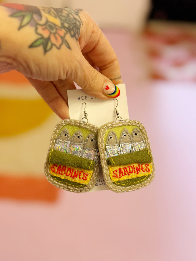 Bee Lysko Art Clay Earrings