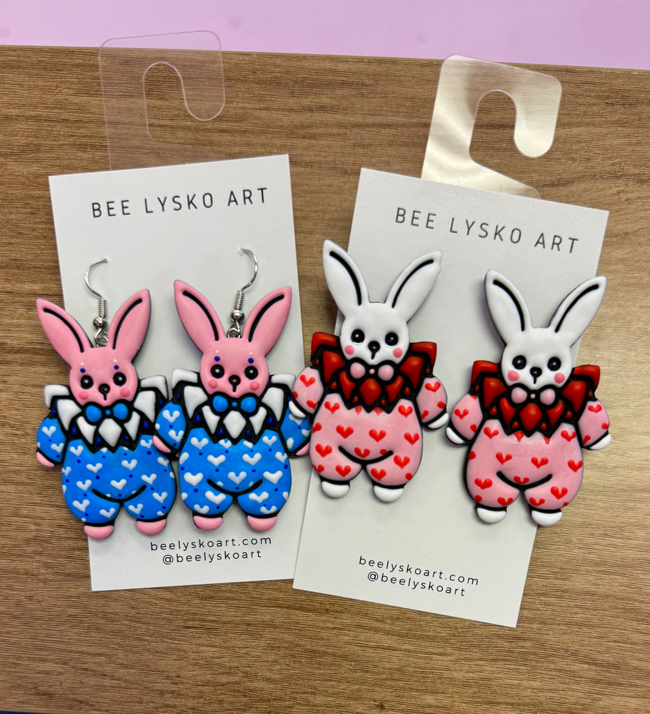 Bee Lysko Art Clay Earrings