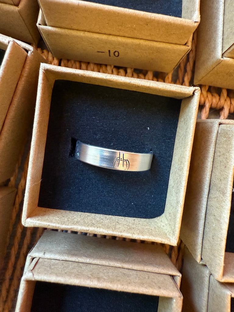 Wuby’s Wings Stamped Rings