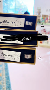 Wuby’s Wings Stamped Zodiac Rings