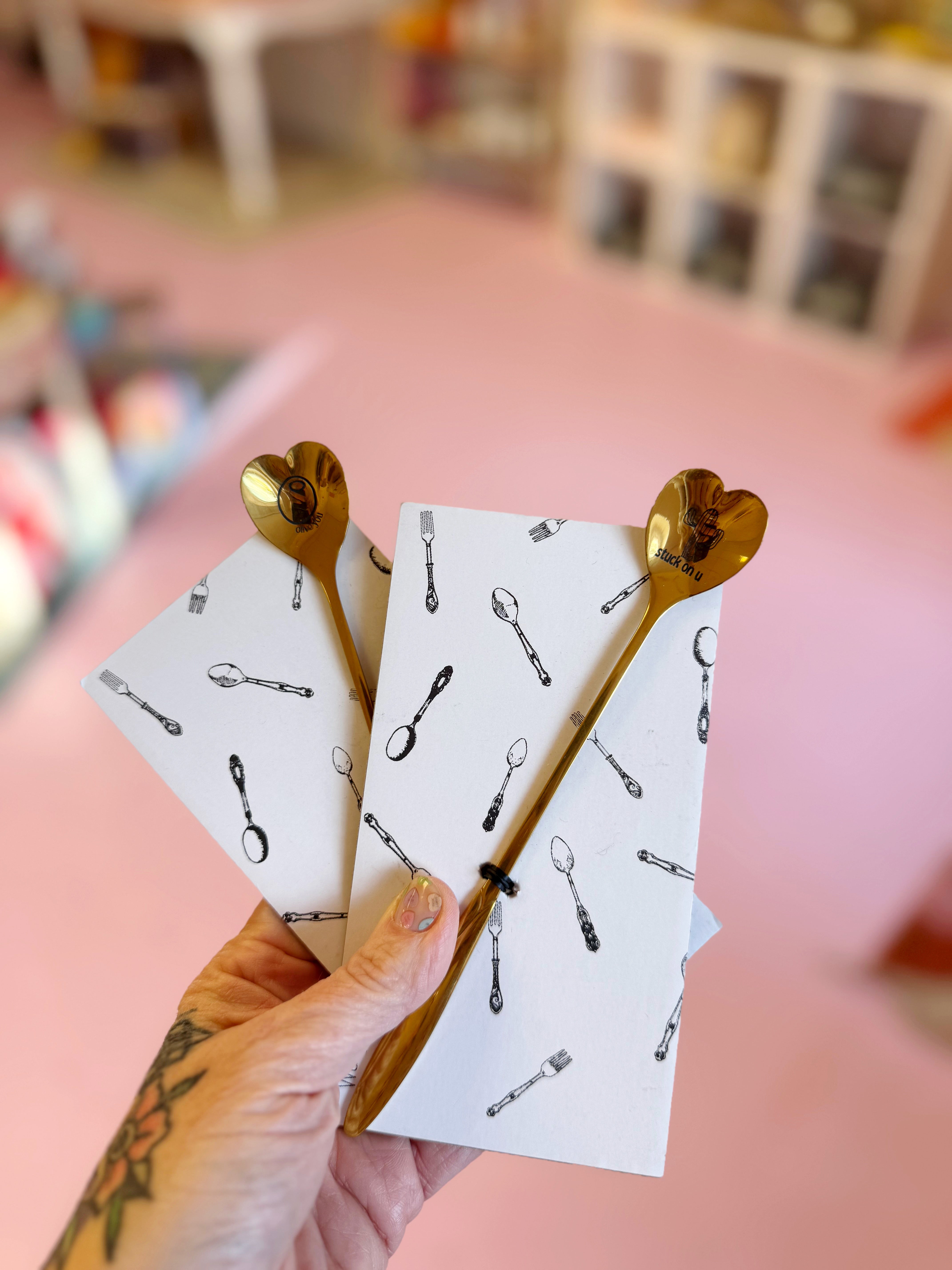 Wuby’s Wings Gold Sugar Spoon