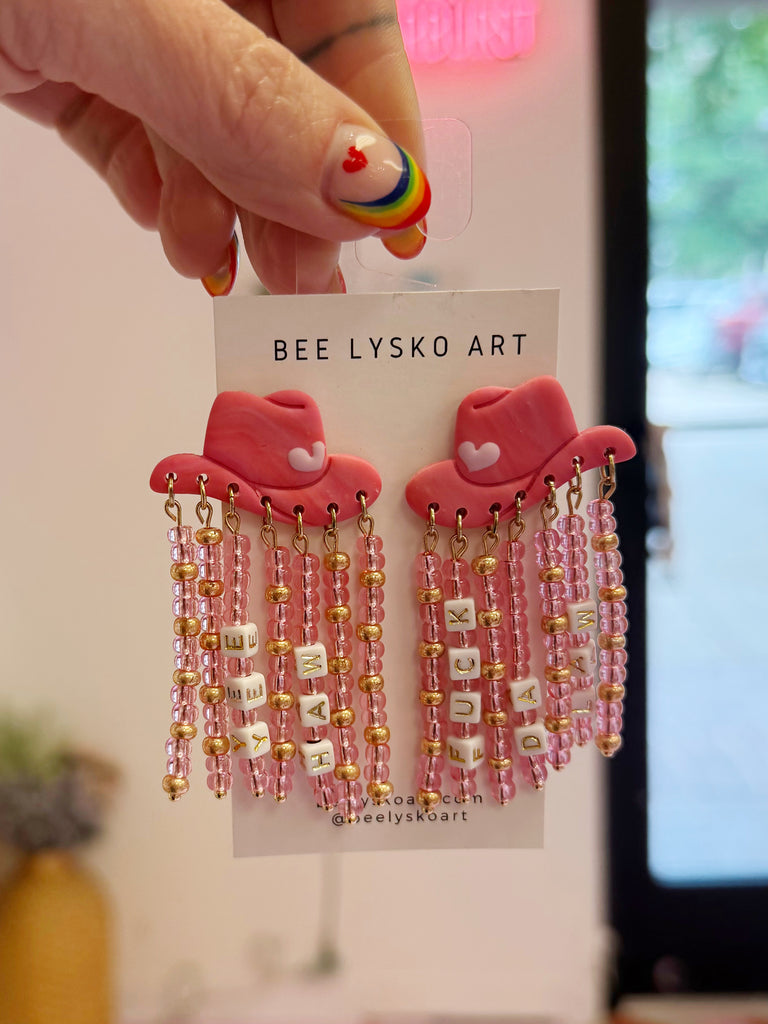 Bee Lysko Art Clay Earrings
