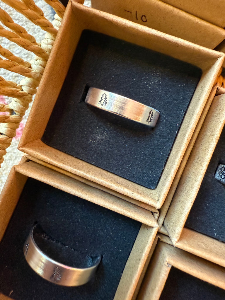 Wuby’s Wings Stamped Rings