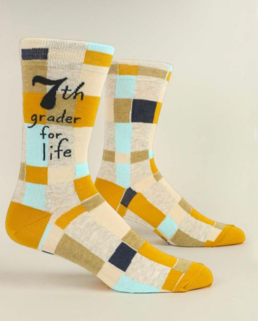 **SALE** Copy of Blue Q Men’s Socks 7th Grader for Life