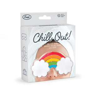 FRED Rainbow Chill Out Gel Eye Mask