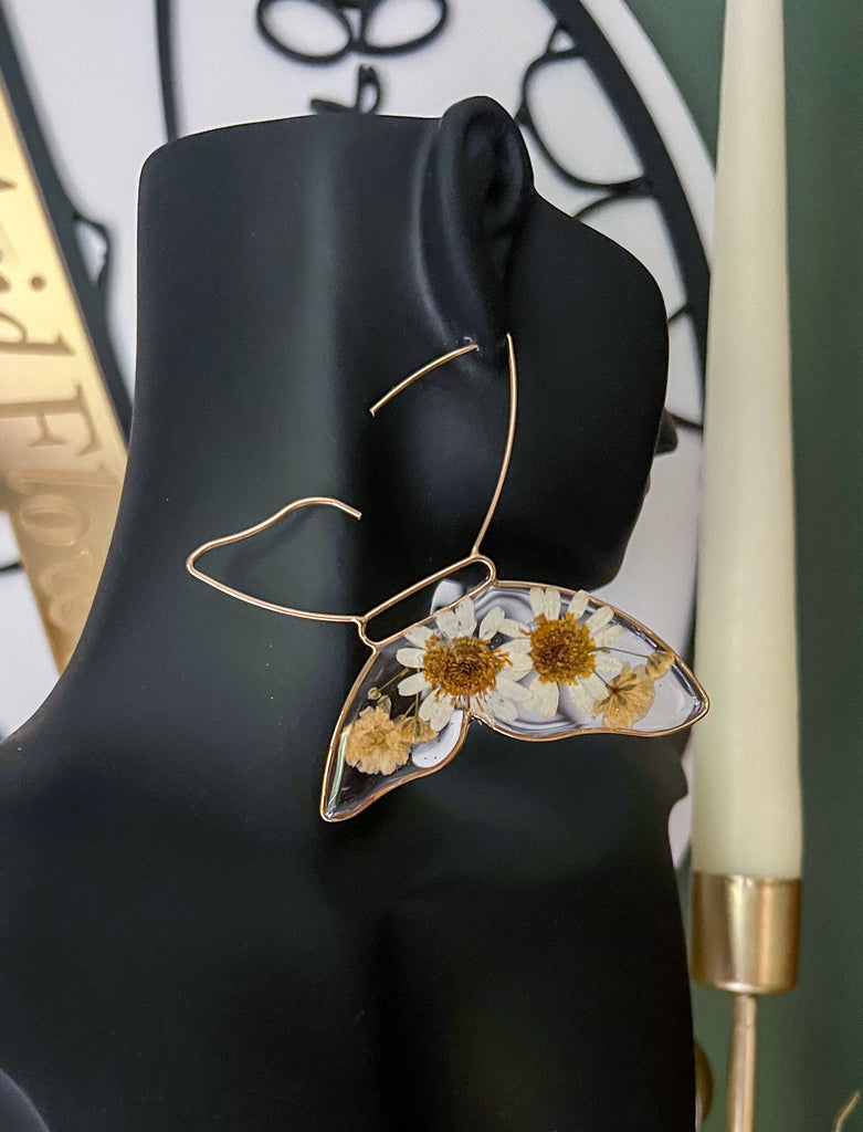 Arid Flower’s by Angie - Butterfly Hoops