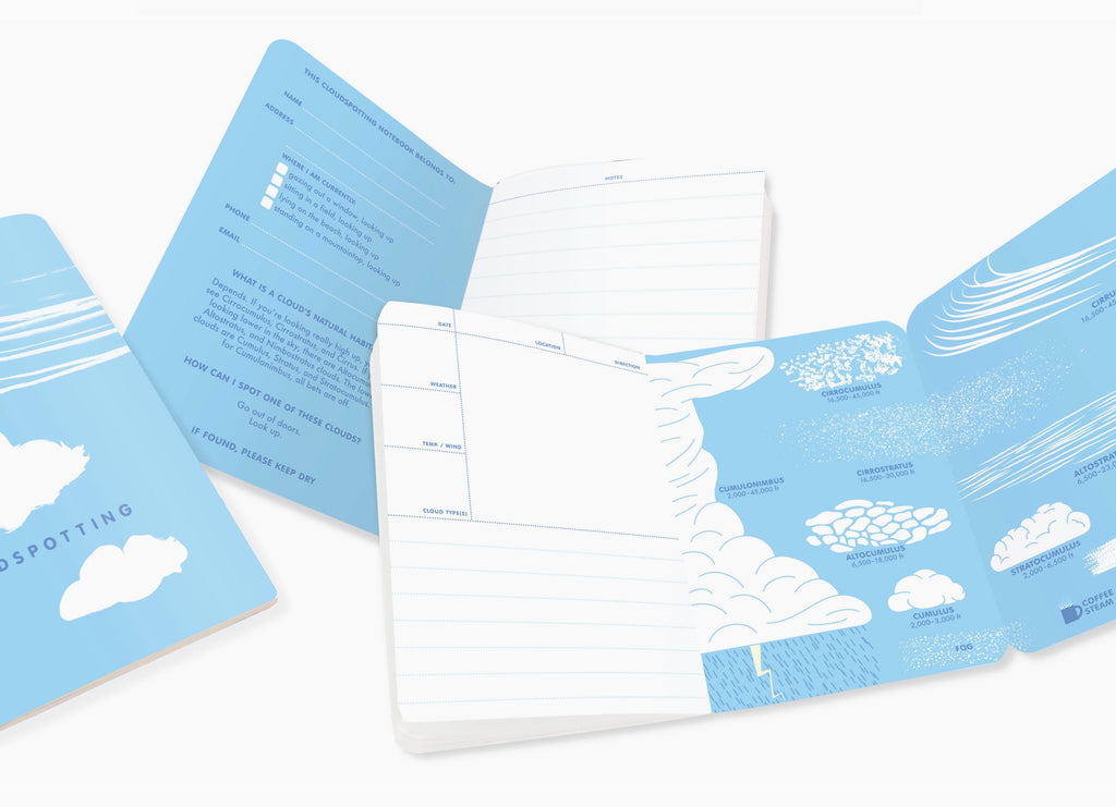 Cloud-spotting Pocket Notebook
