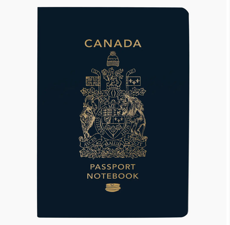 Canada Passport Pocket Notebook