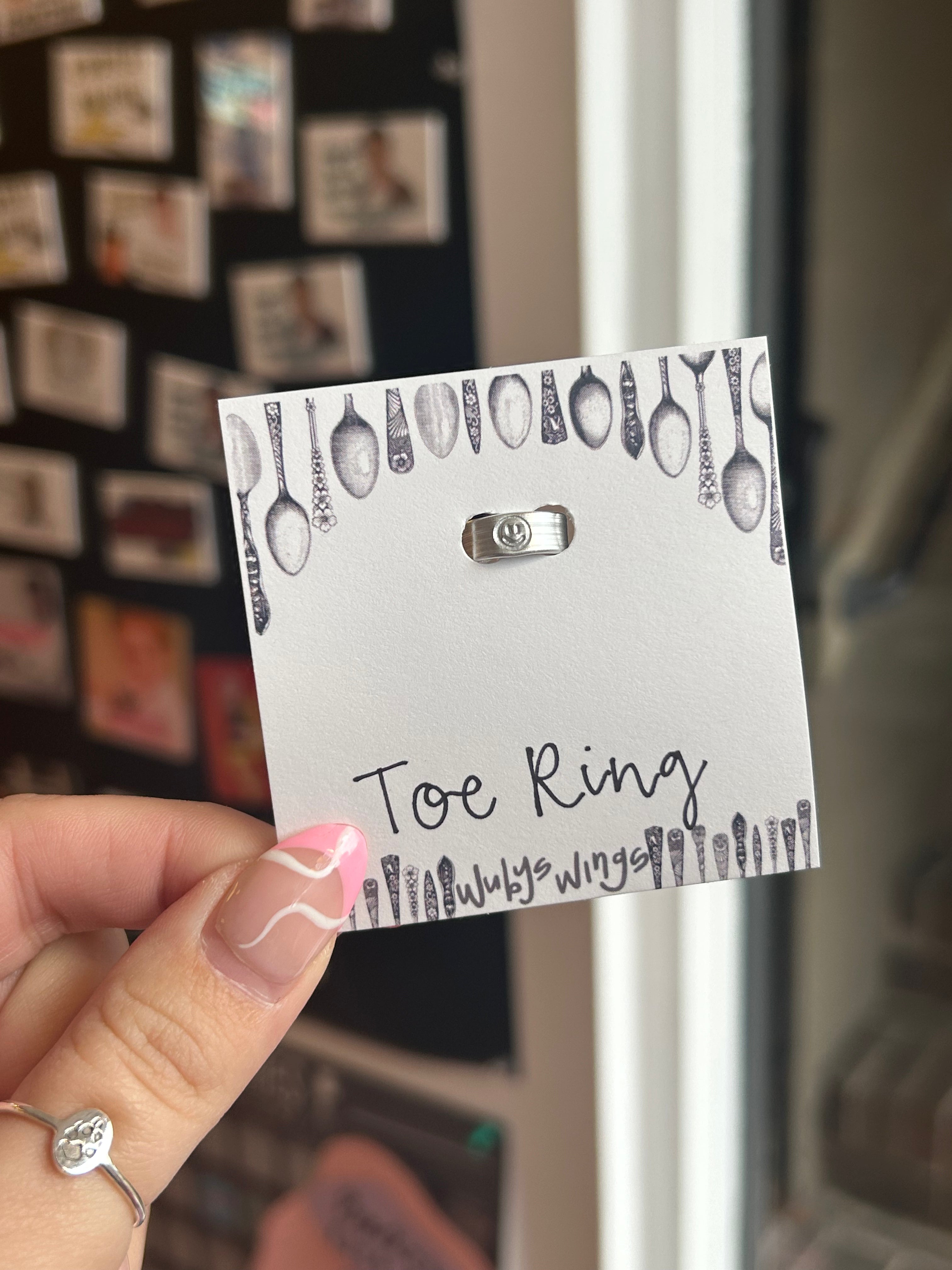 Wuby's Wings- Toe Rings