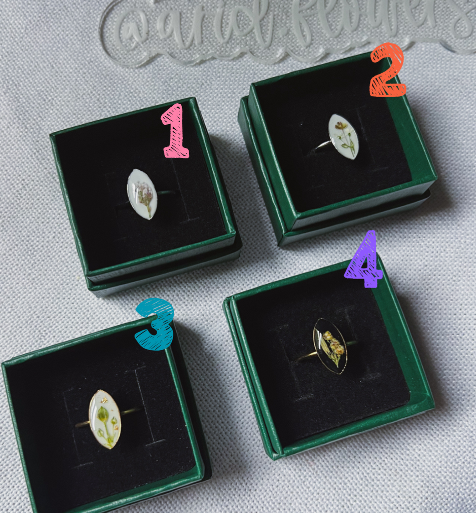 Arid Flower’s by Angie - Diamond Shaped Ring
