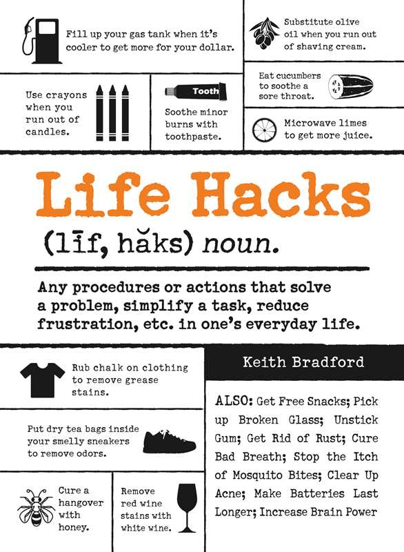 Life Hacks by Keith Bradford: Paperback
