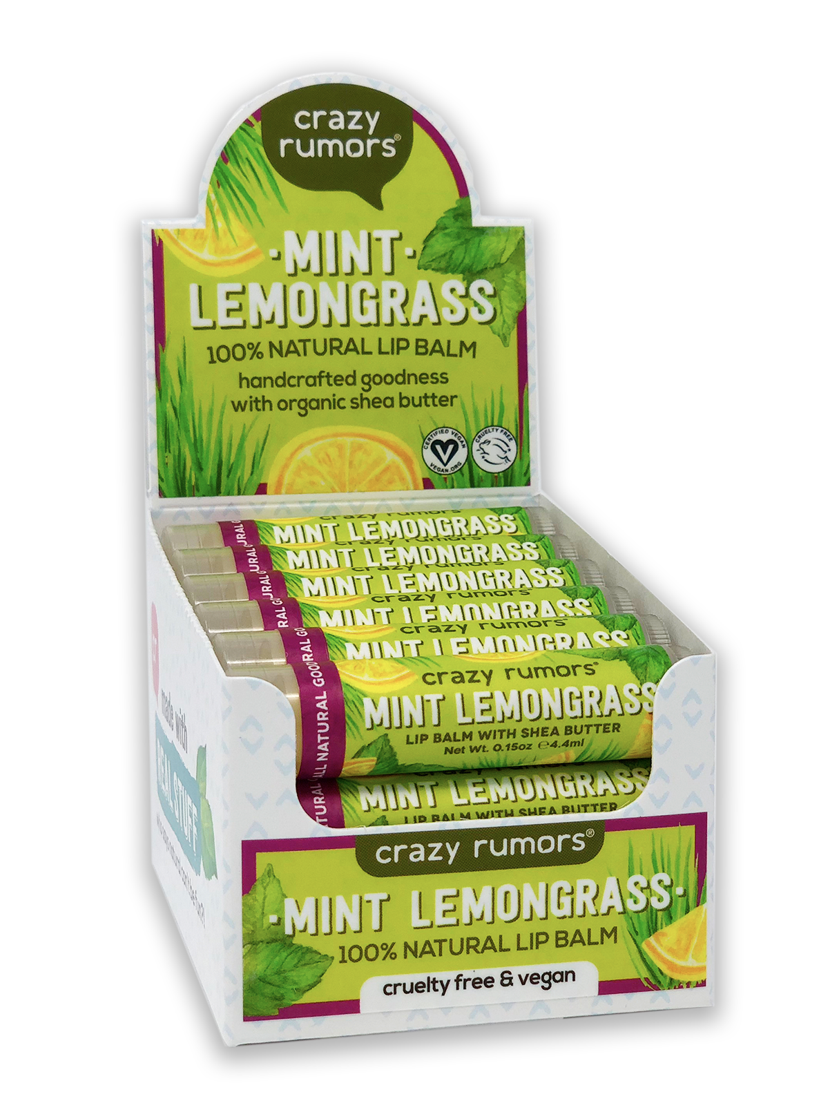 **SALE** Mint Lemongrass Lip Balm