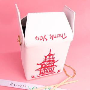 Chinese Takeout Box Handbag Purse