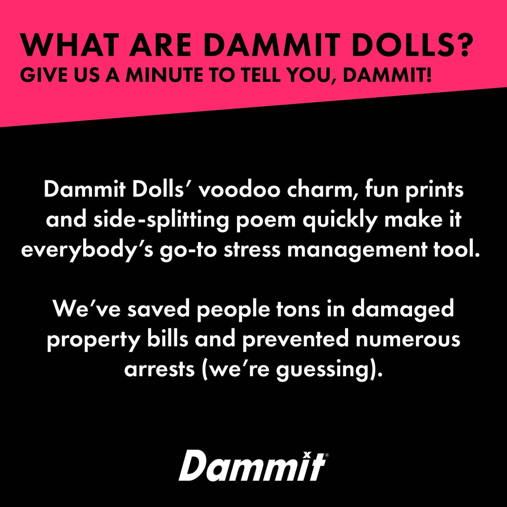 Dammit Doll - Limited Edition - Leopard Print Doll