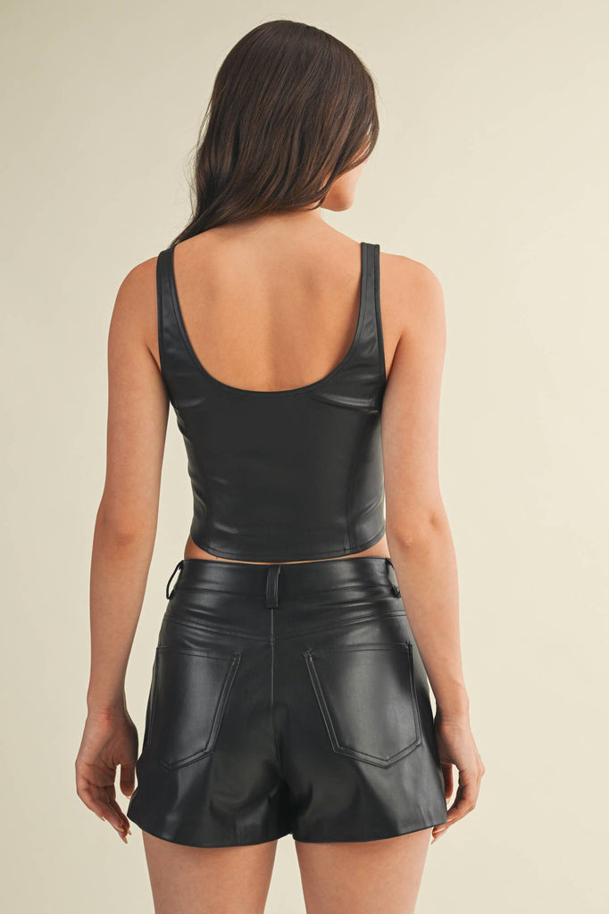 **SALE** Square Neck Corset Top