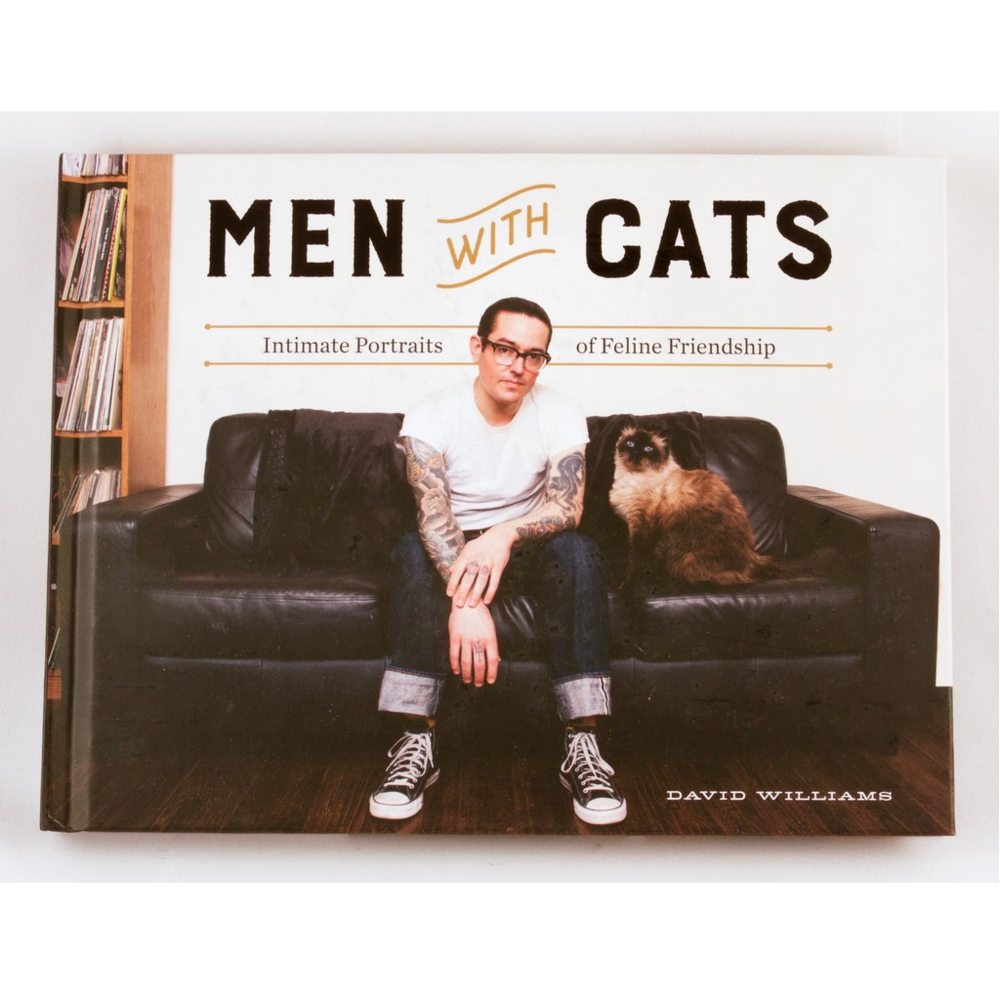 **SALE** Men With Cats: Intimate Portraits of Feline Friendship