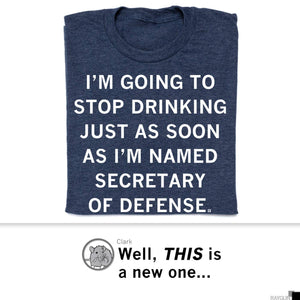 Secretary of Defense Drinking: Pete Hegseth