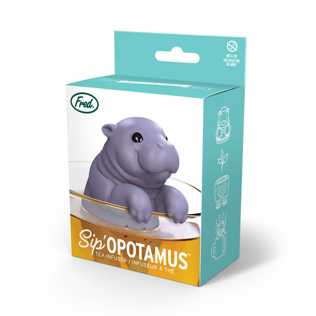 SIP’OPOTAMUS - Hippo Tea Infuser - Moo Deng Inspired