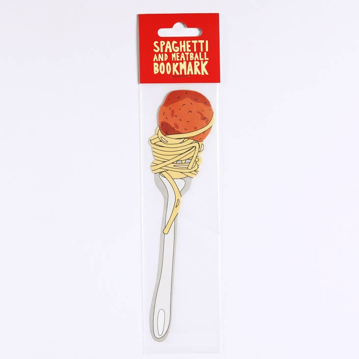 Spaghetti and Meatball Bookmark (it's die cut!)