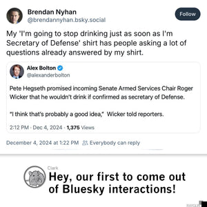 Secretary of Defense Drinking: Pete Hegseth