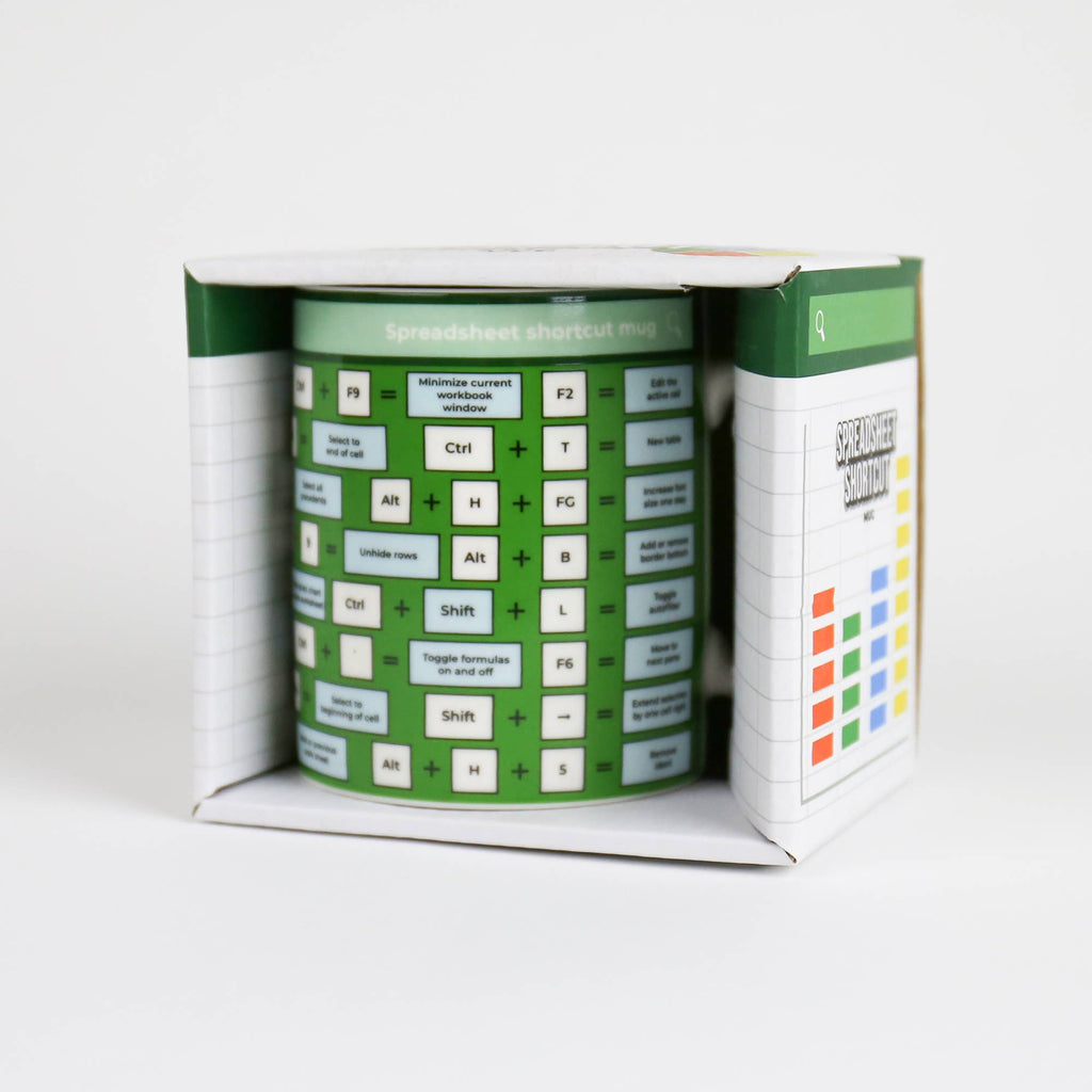 SPREADSHEET / EXCEL SHORTCUT MUG