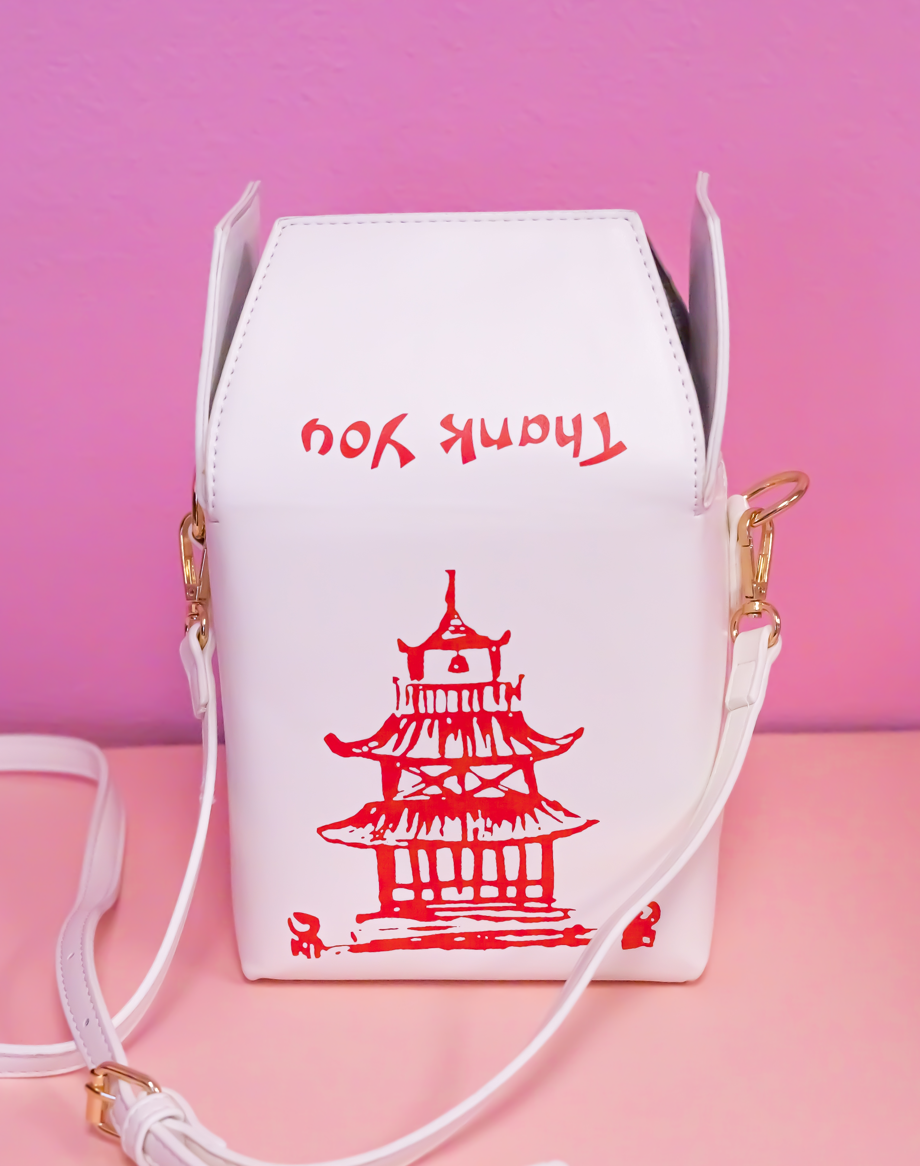 Chinese Takeout Box Handbag Purse