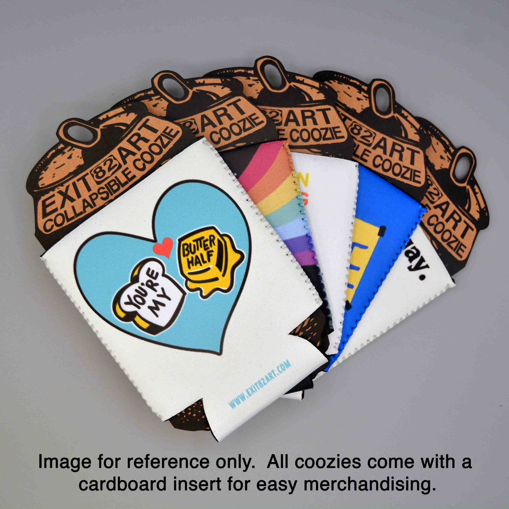 Raising Kind Humans - Collapsible Drink Coozie