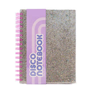 **SALE** Disco Spiral Notebook