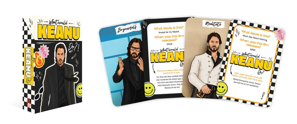 What Would Keanu Do? by Rockpool Publishing: Flashcards; 24 pages / English