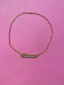 Femininomenon Chappell Roan Charm Necklace