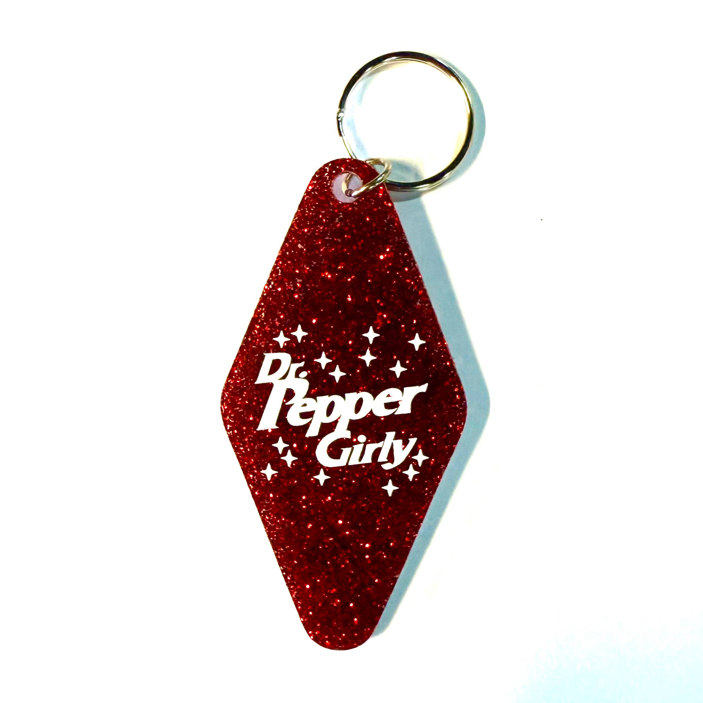 Dr. Pepper Girly Keychain