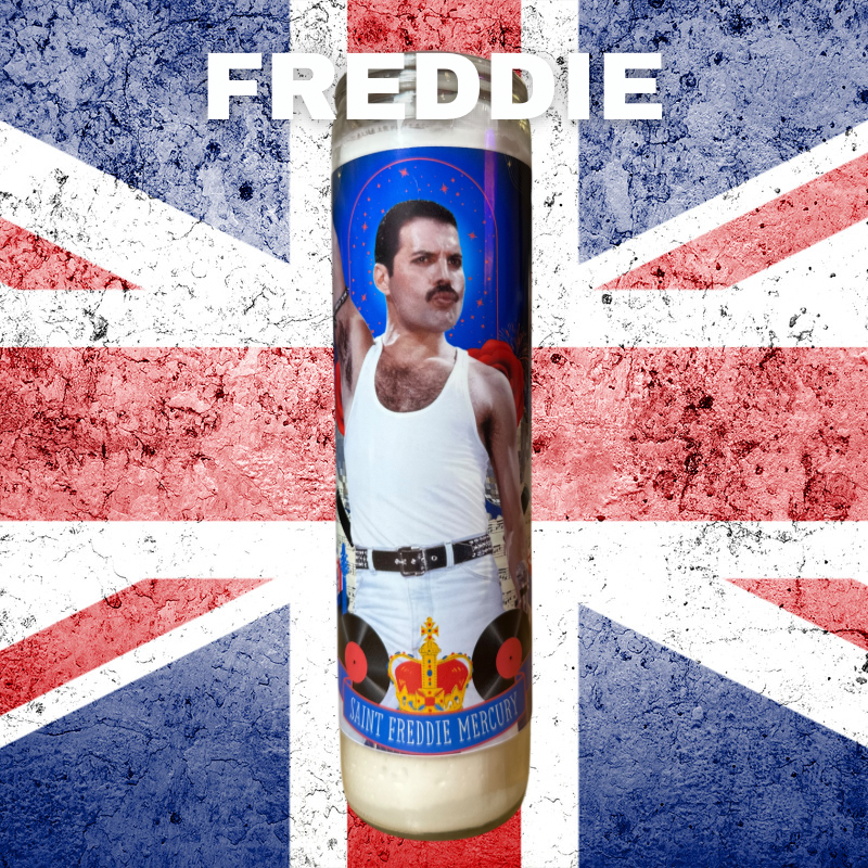 The Luminary Freddie Mercury Altar Candle